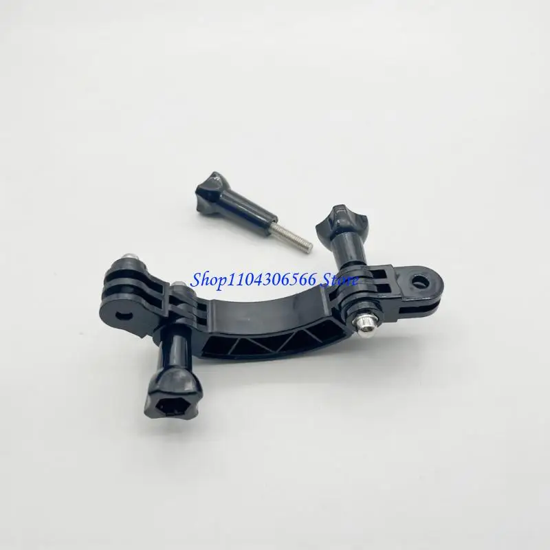 02DD Helmets Arm Extension Adjustable Curved Poles for Action Cameras 3 Length