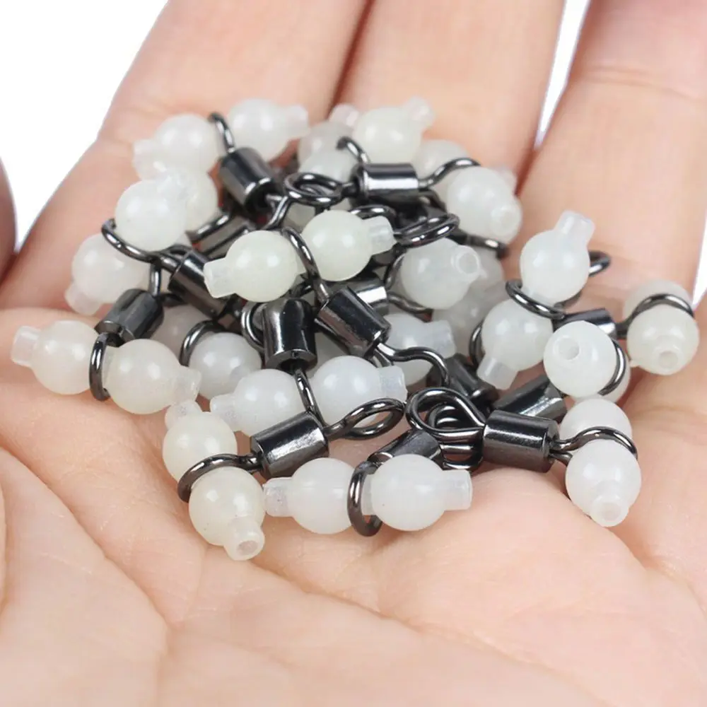 

Fishing Accessories High Quality Connector Sea Tackle Luminous Rolling Fishing Swivels Fishing Tackle