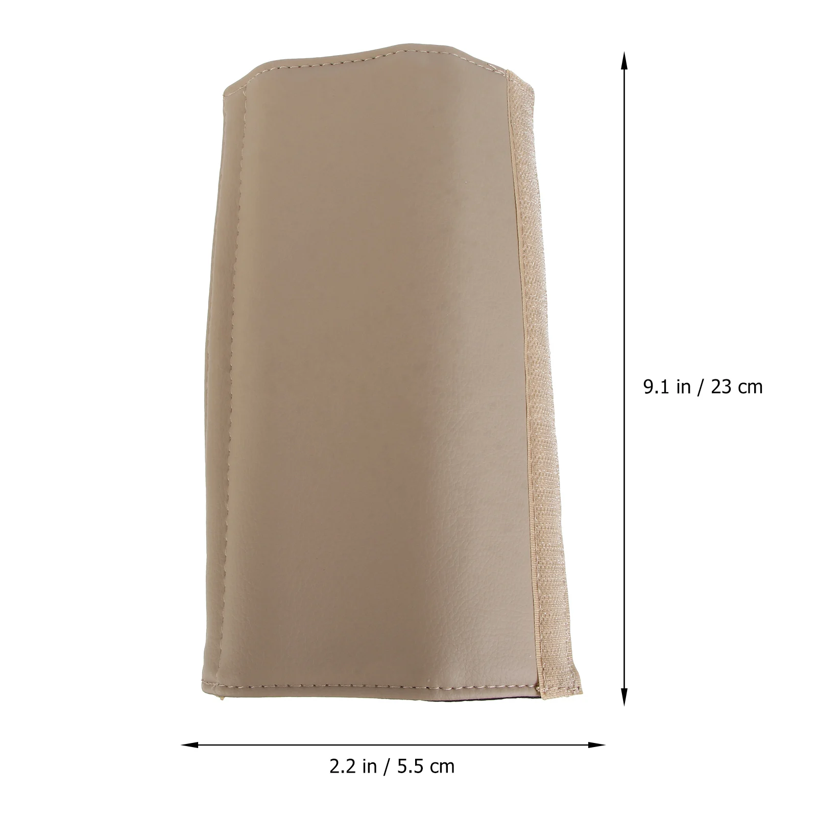 

2 PCS Shoulder Cover Pads Cushions Pu Covers Beige