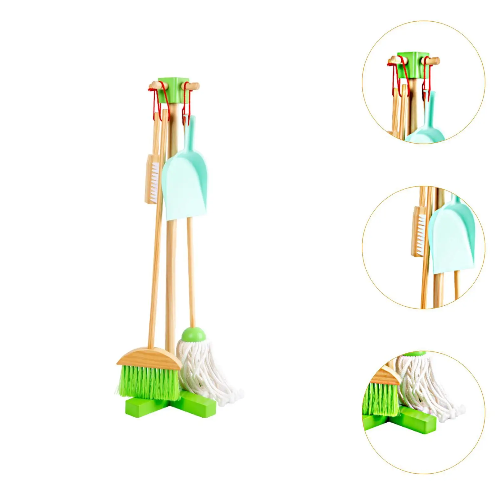 Kids Cleaning Toy Set Children Housekeeping Cleaning Tool for Age 3-6 Boys