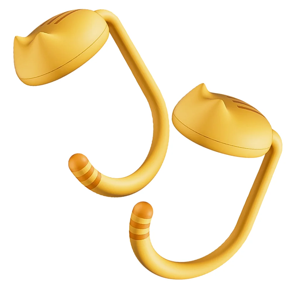 

2 Pcs PP Schoolbag Hooks for Desk Students Coat Hangers Table Backpack Holder Spacesaving Easy Install No Drilling
