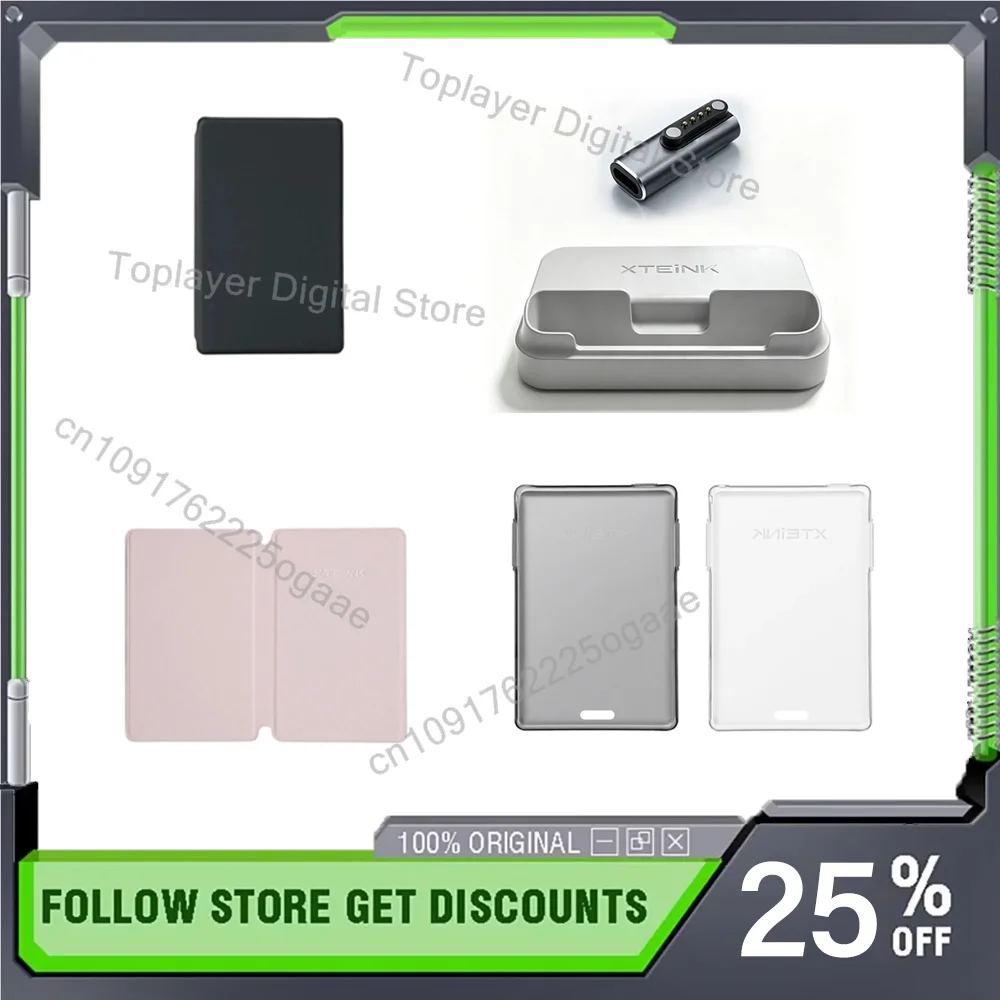 Official Official Original Accessories for XTEINK X4 Pro E-Book Reader Magnetic Charging Desktop Stand/Tempered Glass/Magnetic Case - Aliexpress Deal