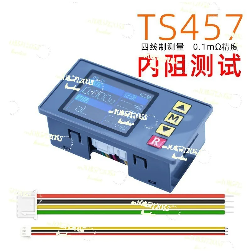 

Applyto RSTS457 Battery Voltage Internal Resistance Tester AC Four-Wire System Records 5 Sets of Data Adjustable Time Brightness