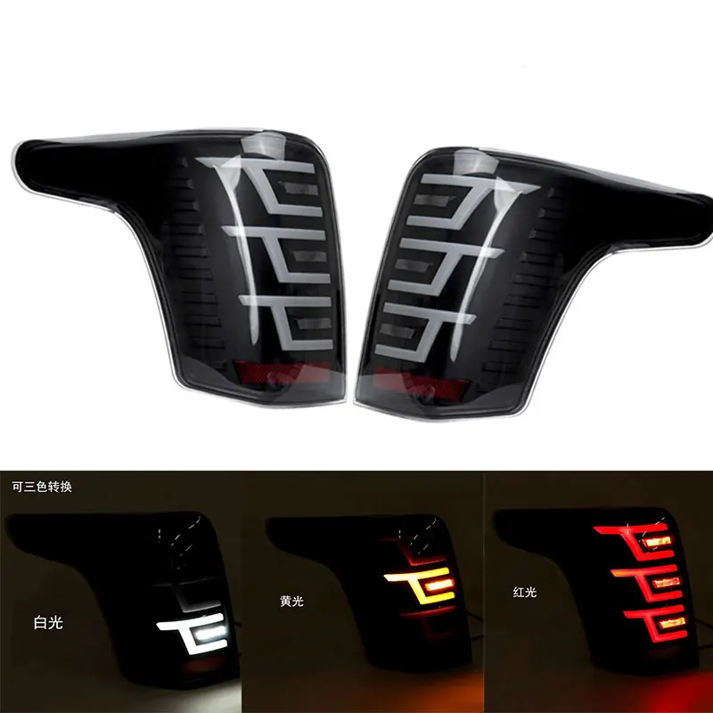 

2pcs car bumper LED Rear light Triton taillight Tail Lamp+Turn Signal+Brake+Reverse car accessories 2016~2018y Triton rear lamp