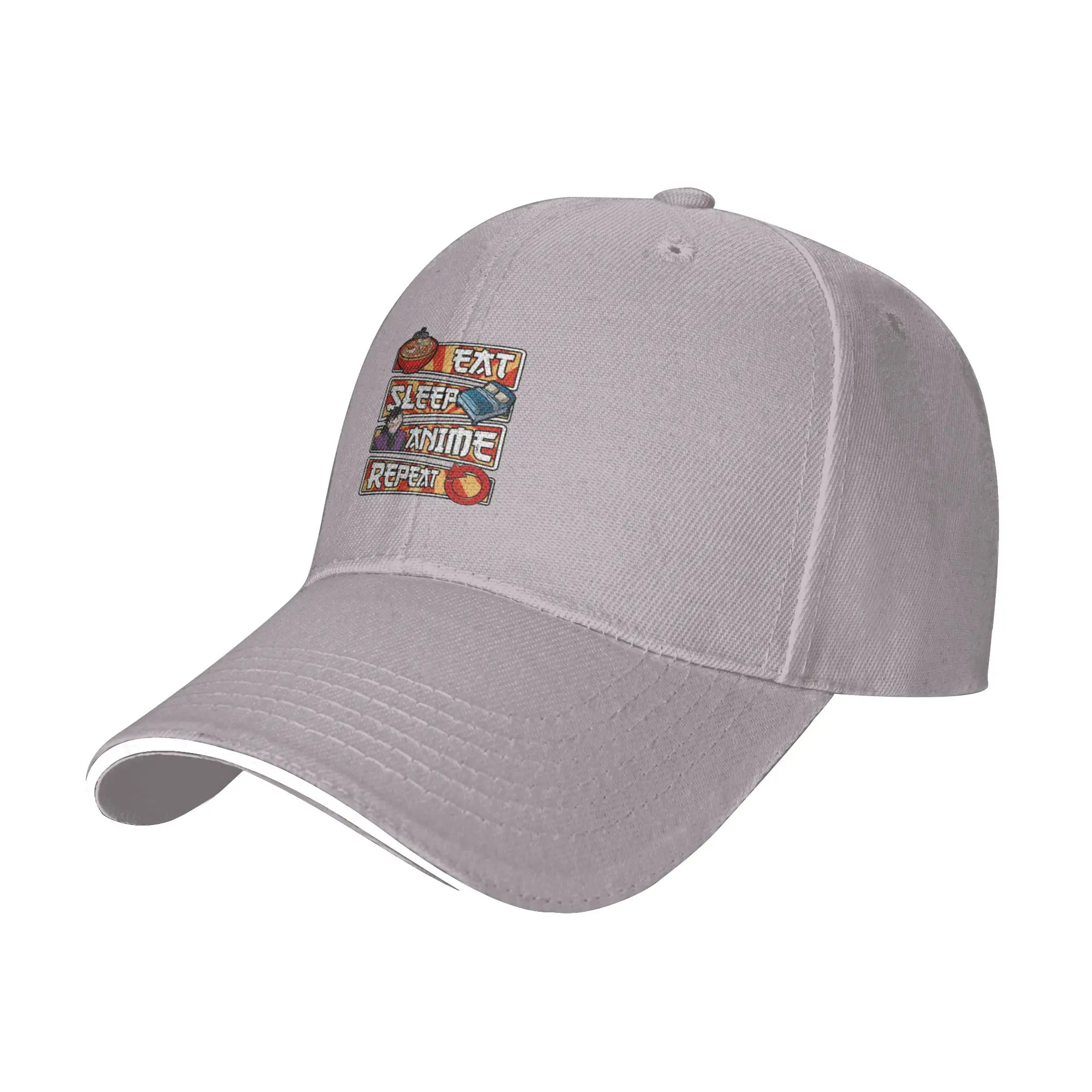 Hot Sale Genya Shinazugawa eat sleep and watch anime art gift Baseball Cap  Spring Caps Men  Street Photoshoot Caps Men