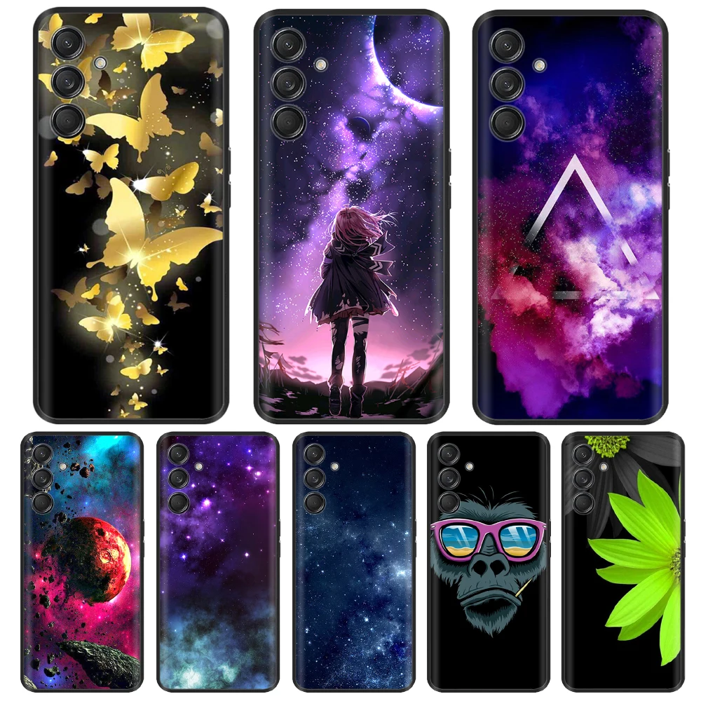 For Samsung Galaxy M35 Case Fashion Marble Soft Silicone Cover For Samsung M35 5G Back Shells TPU Capa For Samsung M35 SM-M356B