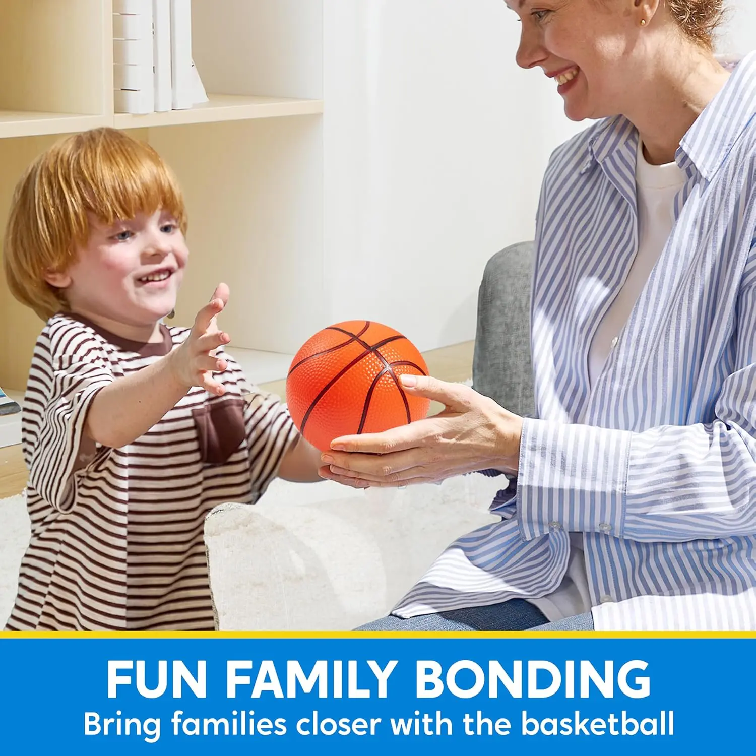JOYFY 6 pezzi mini palloni da basket da 5 pollici palline colorate per canestro da basket palla di gomma gonfiabile giocattoli per i più piccoli regalo