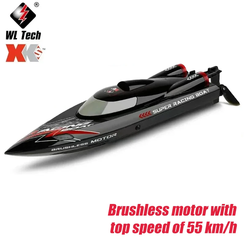 

WLtoys WL916 High Speed RC Boat 55km/h Remote Control Boats 2.4GHz Capsize Low Battery Alarm RC Boat Toy Gift for Kids Adults