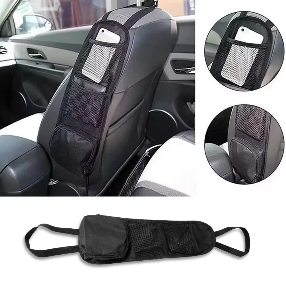 Adjustable Car Seat Storage Bag Car Storage Bag Versatile Car Seat Back Storage Bags with High Sewing Density for Organization