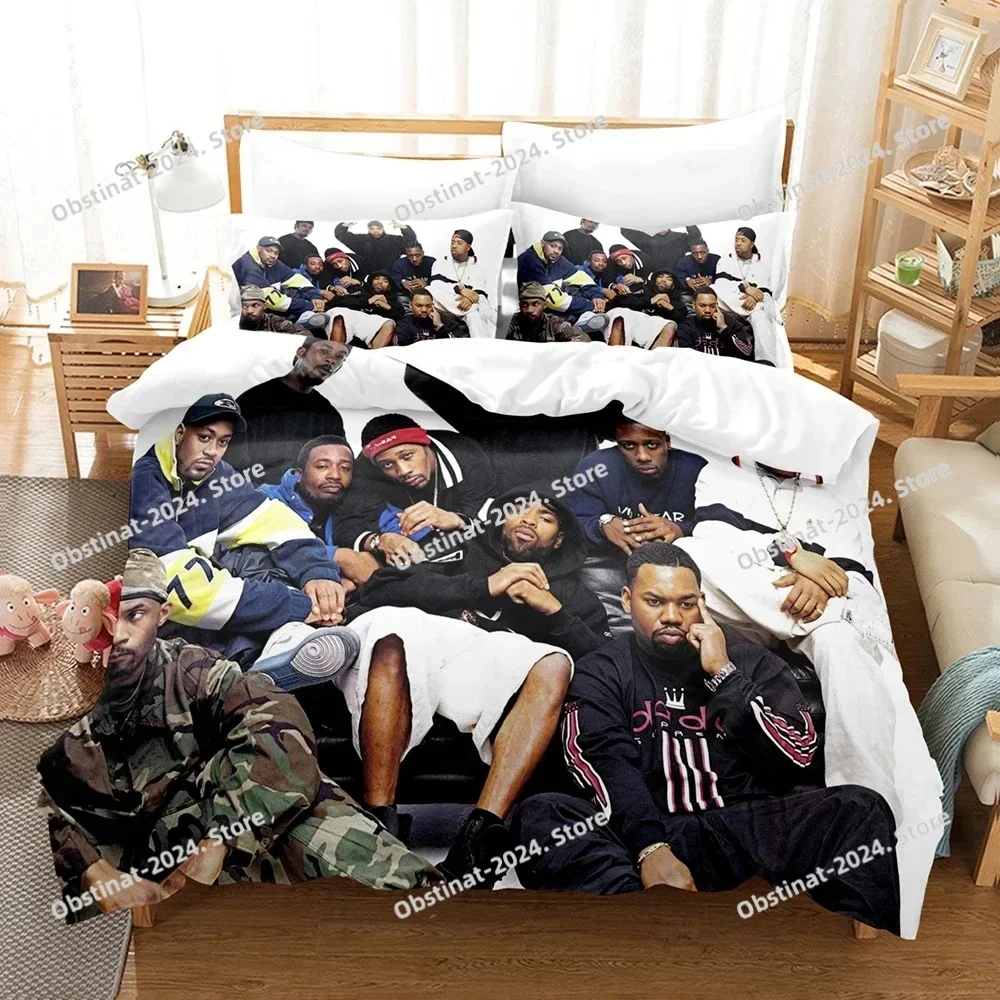 

Wu Rapper Clan Tang Bedding Set,Duvet Cover Bed Set Quilt Cover Pillowcase,King Queen Twin Size Boys Girls Adults