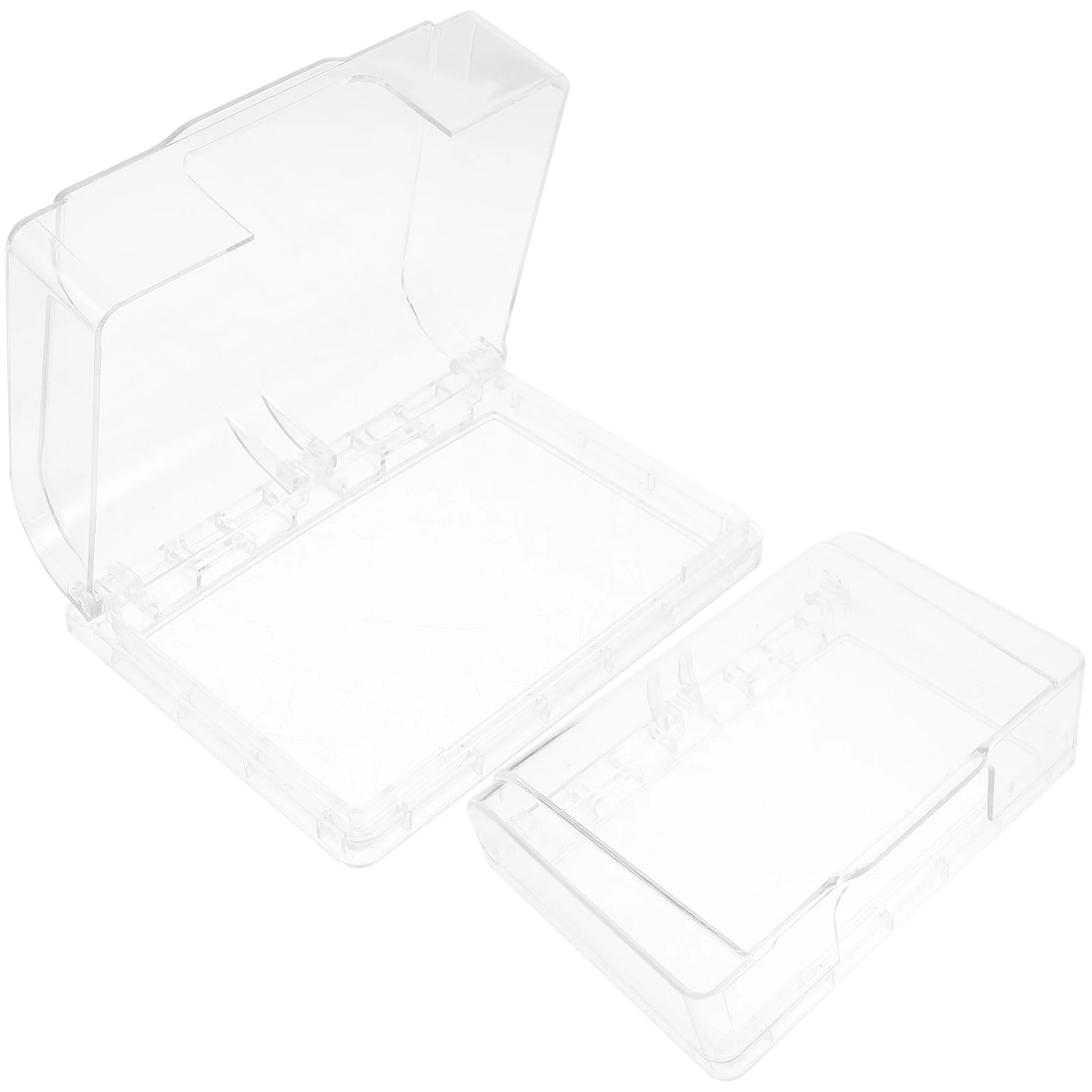 

2Pcs Waterproof Socket Box 118 Type Splash-Proof Wall Socket Case for Bathroom Living Room Outlet Protection Cover