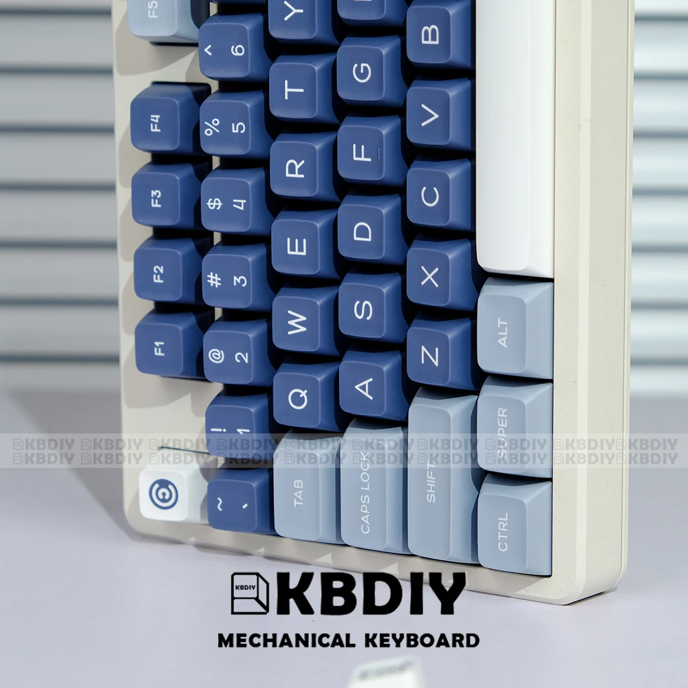 KBDiy-GMK Pesca Keycap, Perfil SA, PBT Double Shot Key Cap, ISO Digite 7U Barra de Espaço, Kit Teclado Mecânico DIY personalizado