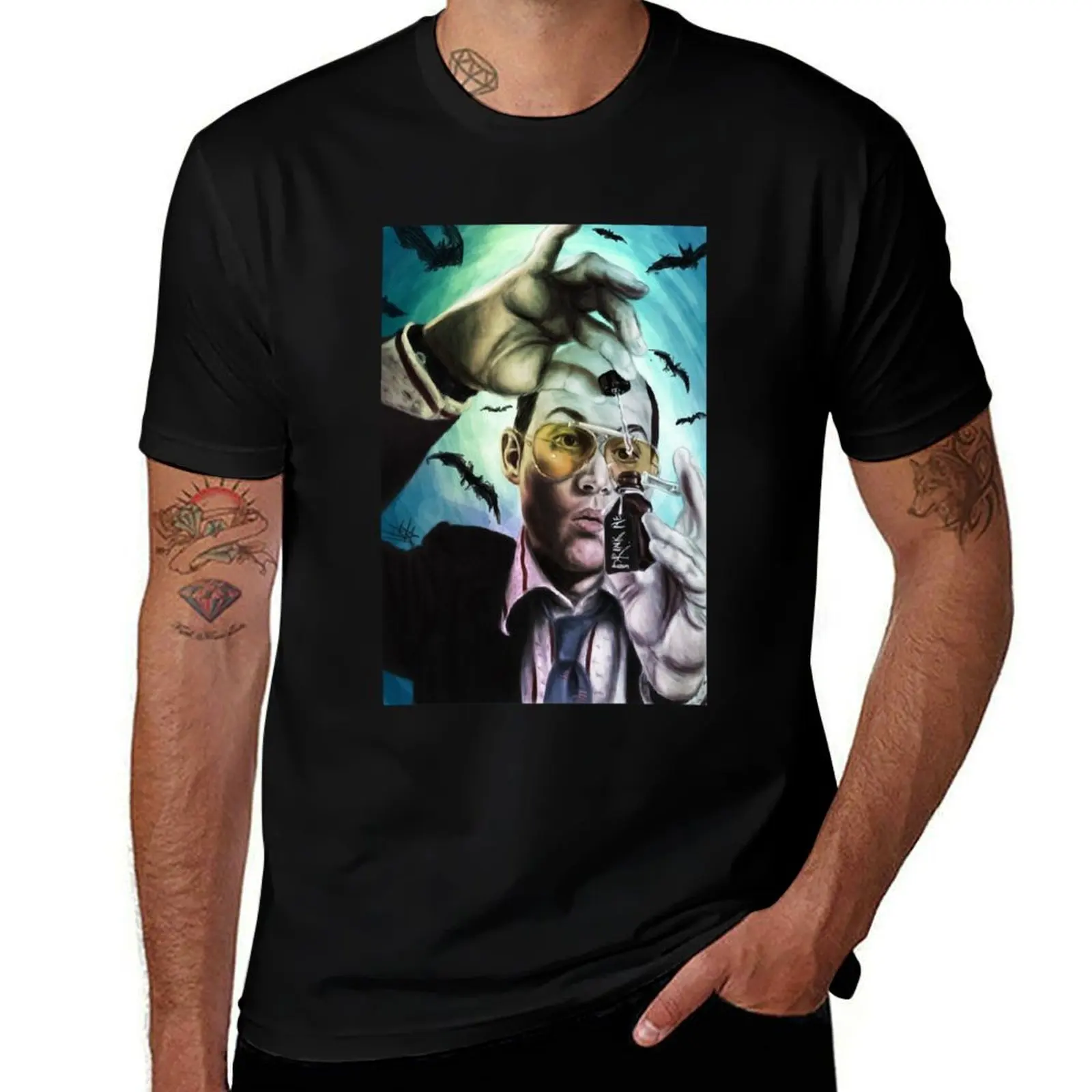 Great People Fear And Loathing In Hunter Vintage Style Arts T-Shirt Cool Dry Performance T-Shirt