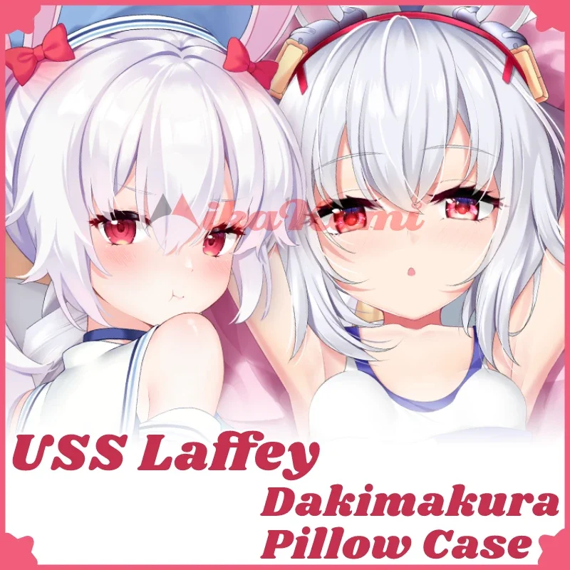 

USS Laffey Dakimakura Azur Lane Game Pillow Case Sexy Pillowcase Full Body Hugging Otaku Cushion Cover Bedding Home Decor Gift