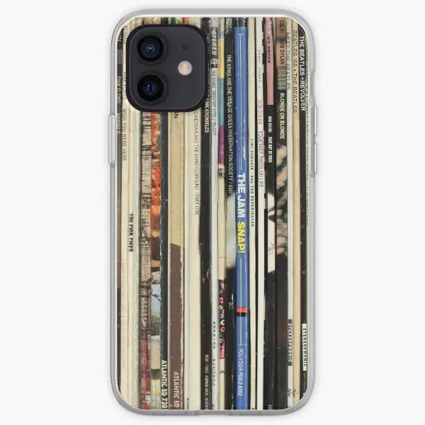 Classic Rock Vinyl Records Iphone Tough  Phone Case Customizable for iPhone 11 12 13 14 Pro Max Mini 6 6S 7 8 Plus X XS XR Max