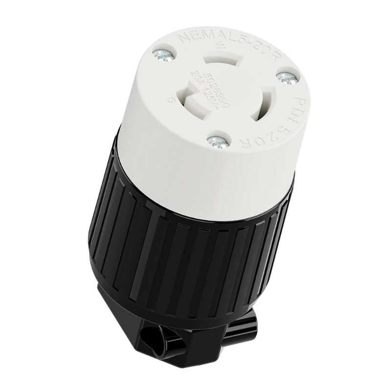 96BA L5-20R Verriegelungsstecker Industrielle Steckdose 20A 125 V Generator Twist Lock Stecker Adapter Für Heavy Duty Ausrüstung – Detail 1
