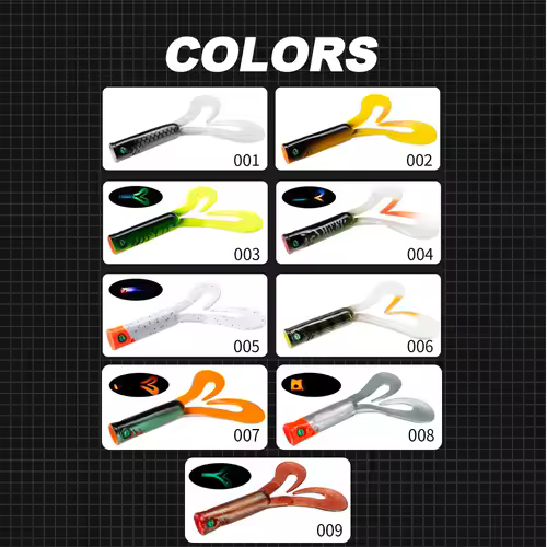 Hunthouse Twin Tail Trailer Soft Fishing Lure Silicone Spinning 145/175mm 21.7/36.7g PVC For Pike Barsch Zander Fish Accessories - Image 5