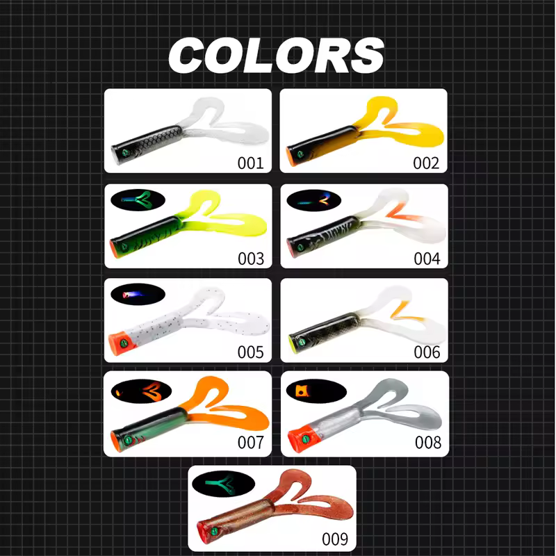 Hunthouse Twin Tail Trailer Soft Fishing Lure Silicone Spinning 145/175mm 21.7/36.7g PVC For Pike Barsch Zander Fish Accessories - Image 5
