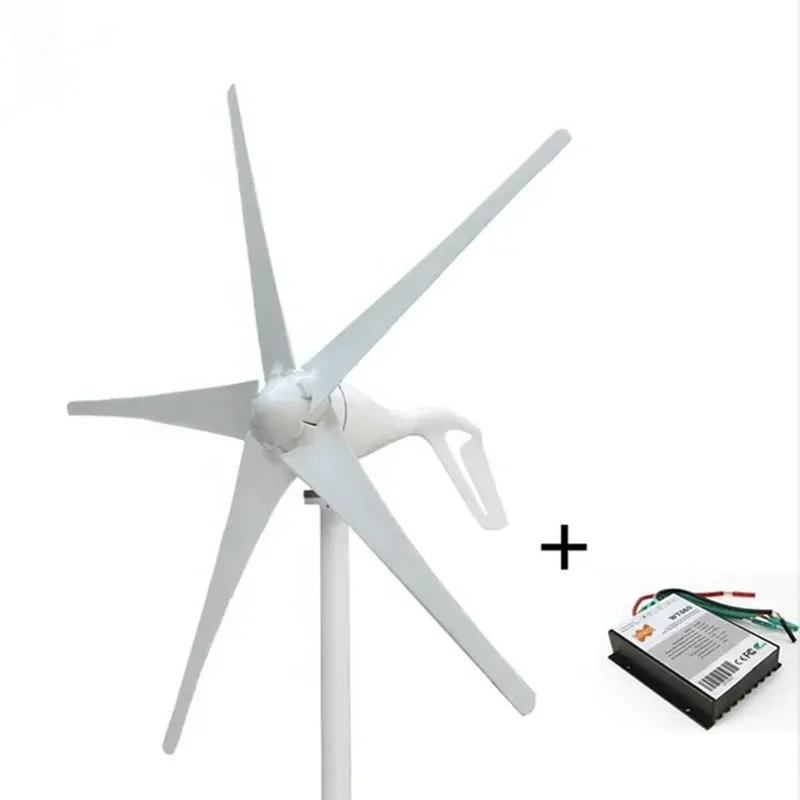 Wind Power Turbine Generator 3 or 5 Blades for Home Boat Lamp Use Windmill 12V 24V 100W 200W 300W 400W