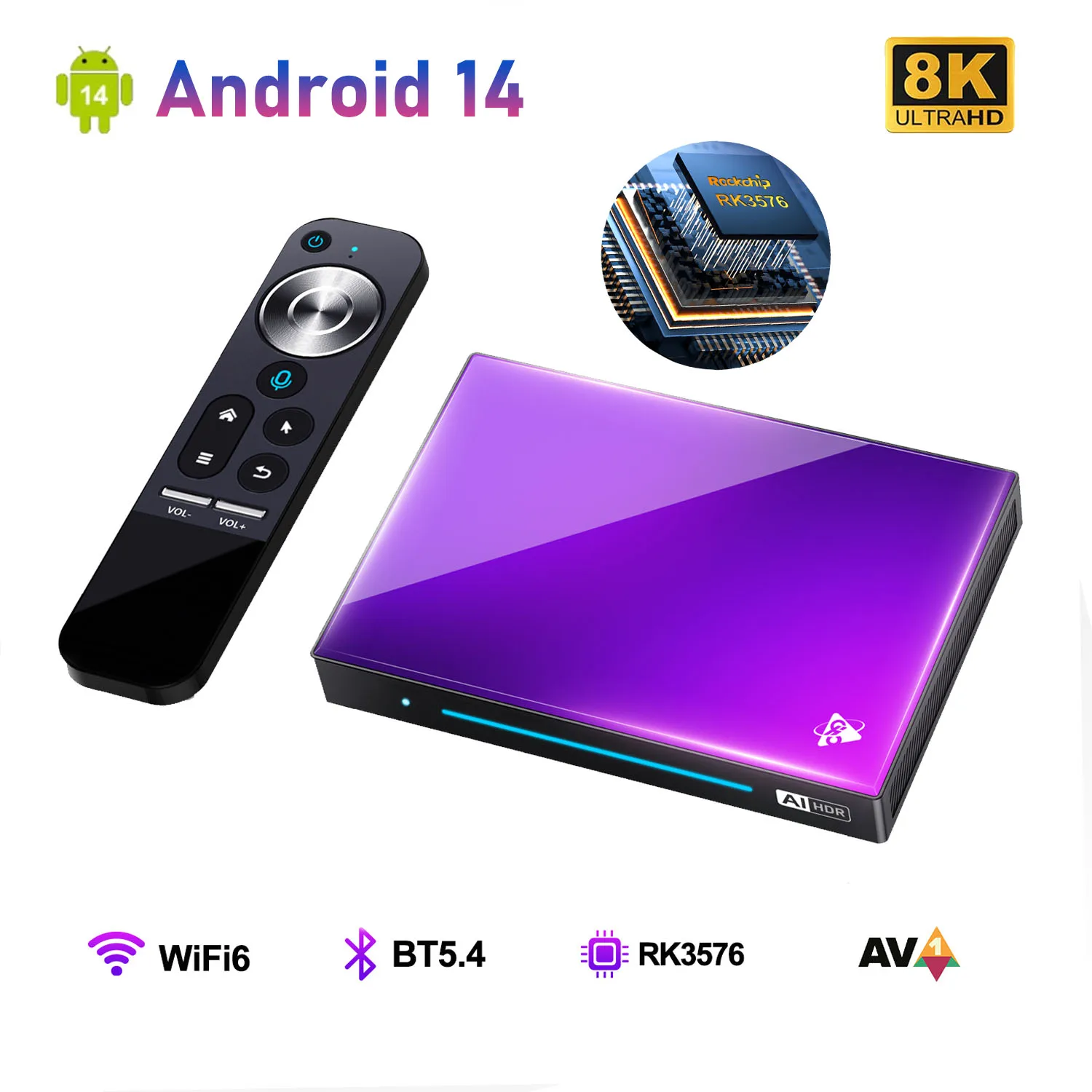 Android 14 Tv Box H…
