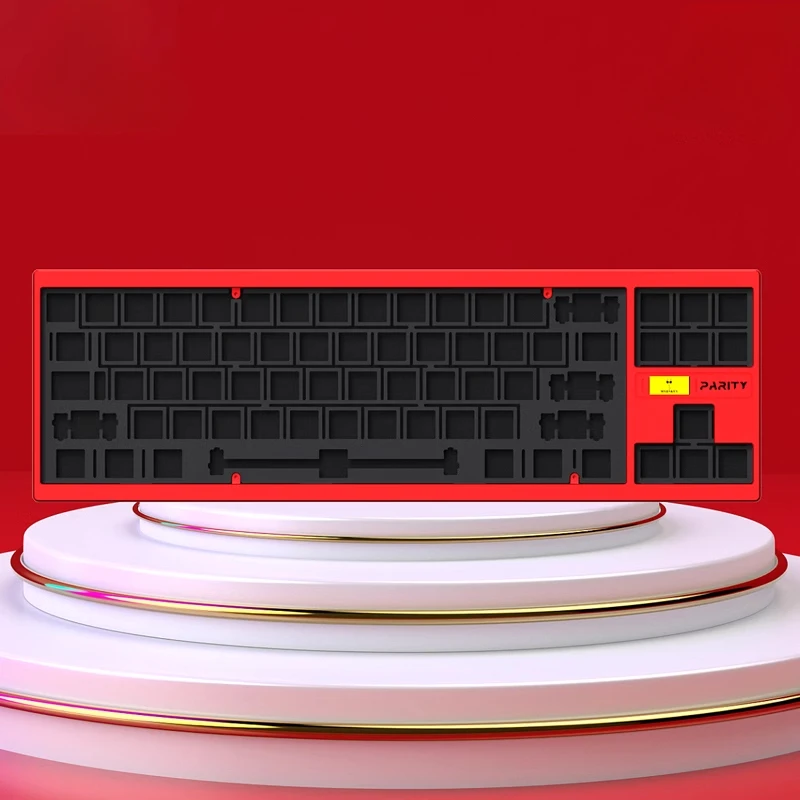 

MXRSKEY Y70 Комплект механической клавиатуры, индивидуальный комплект VIA, двухрежимный экран из алюминиевого сплава для игровой офисной клавиатуры, подарки