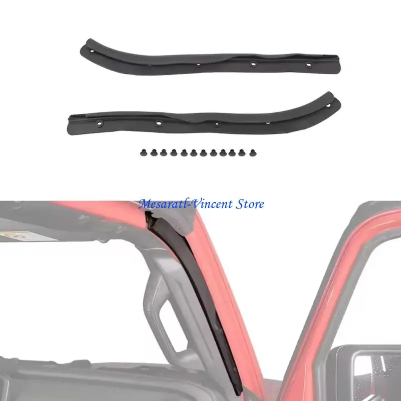 A70F Weatherproof Door Seal Weatherstrip Set For Off Roading Vehicles Keep Interior Dry
