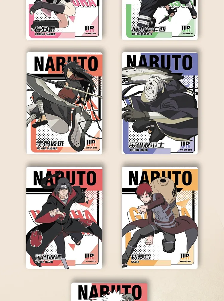 Ying Culture Naruto Cards Shadow Culture Creative Bonds Of The Leaf Sasuke Hyuga Hinata Anime Peripheral Collection Card Toy