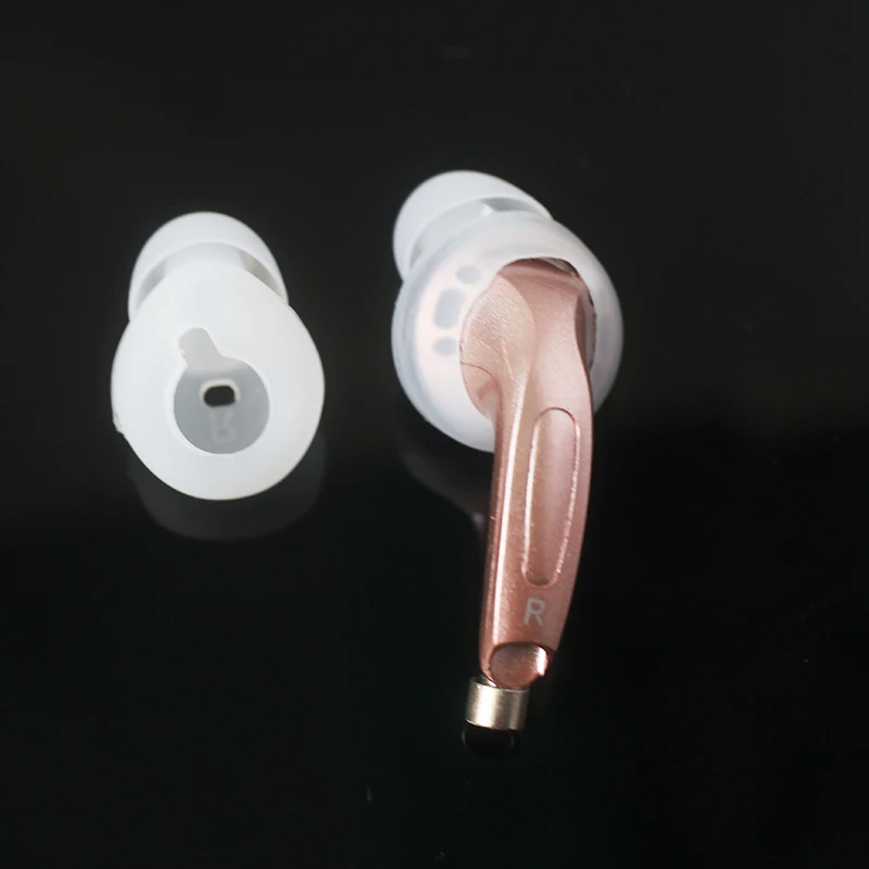 50 pares de capas planas de silicone para fones de ouvido com tampões antiderrapantes e anti-queda adequados para fones de ouvido MX500 PK MX375