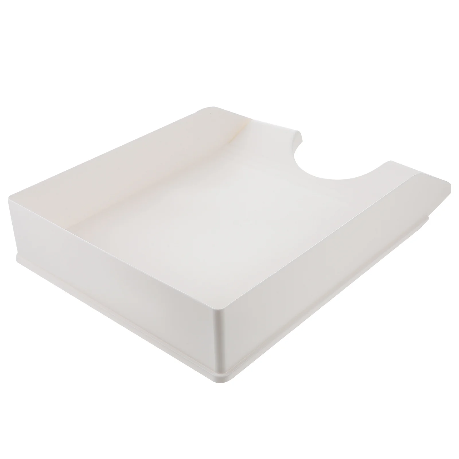 Document File Storage Box Plastic Desktop Organizer Office Document Holder File Rack Storage Container for Work