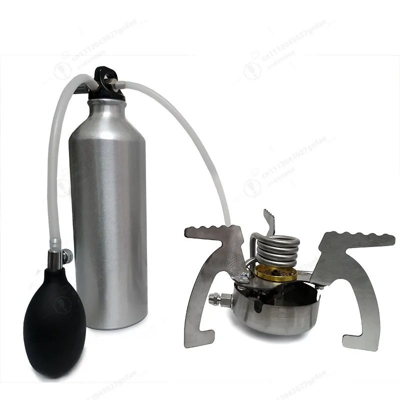Alcohol Pressurized Vaporizer Stove Windproof Split Portable Folding Camping Stove for Boiling Water Cooking Tea Hot Pot