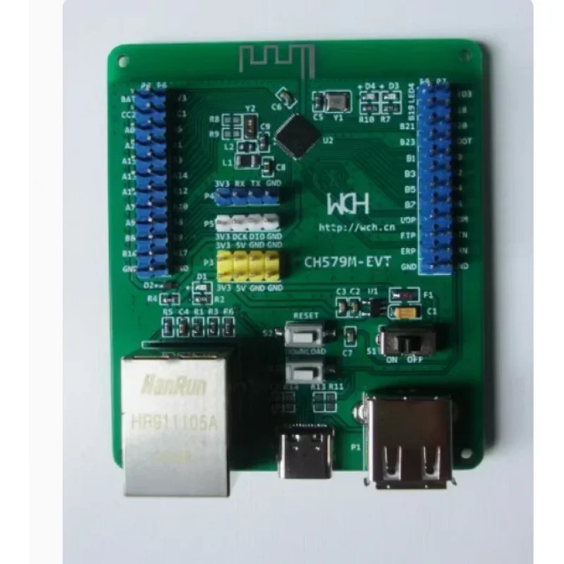 

Плата разработки CH579M, оценочная плата, устройство/хост Bluetooth BLE4.2 Ethernet USB CH579M, плата разработки CH579, оценочная плата