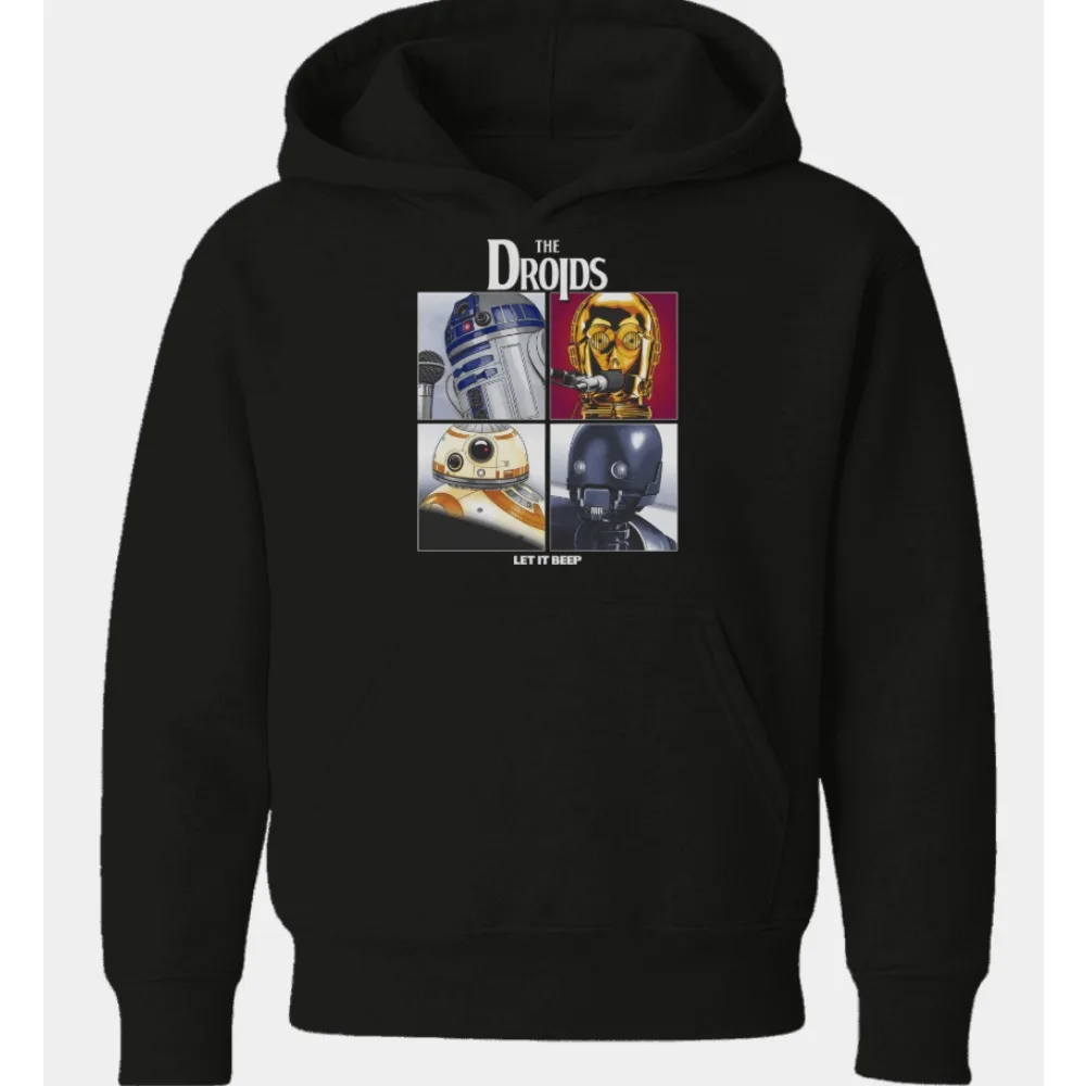 Sudaderas con capucha estampadas con temática de Star Wars para hombres y mujeres, sudadera holgada y cómoda deportiva cálida de otoño de EE. UU. 2025 Y2K