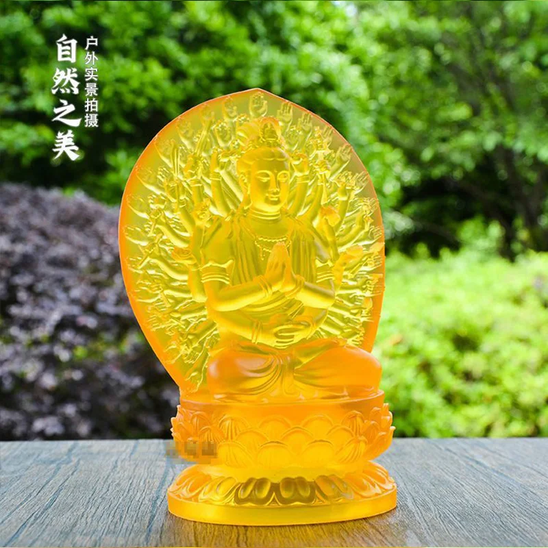 

Бутик Water Glaze Амитабха Тибетский Бодхисаттва Авалокитешвара Bhaisembaliaguru Sakya Buddha Craft Decoration Good Luck Feng Shui