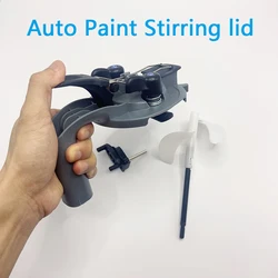 1L Auto Paint Stirring lid Mixing Stirrer Cover Used For Car Paint Color Mixing Machine Paint Mixing Mate Can Lid Stirring Tool