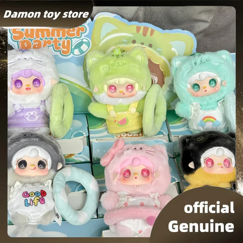 

Новая оригинальная серия Yooki для летних вечеринок, виниловая кукла, слепая коробка, милые модные игрушки, сумка Yooki, подвески, милый декор, загадочная коробка в подарок