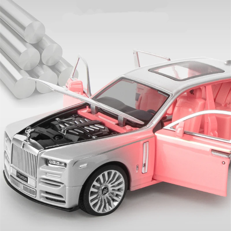 1:30 Rolls-Royce Mansory Phantom Alloy Car Model Diecast & Toy Vehicles Metal Car Model High Simulation Collection Children Gift