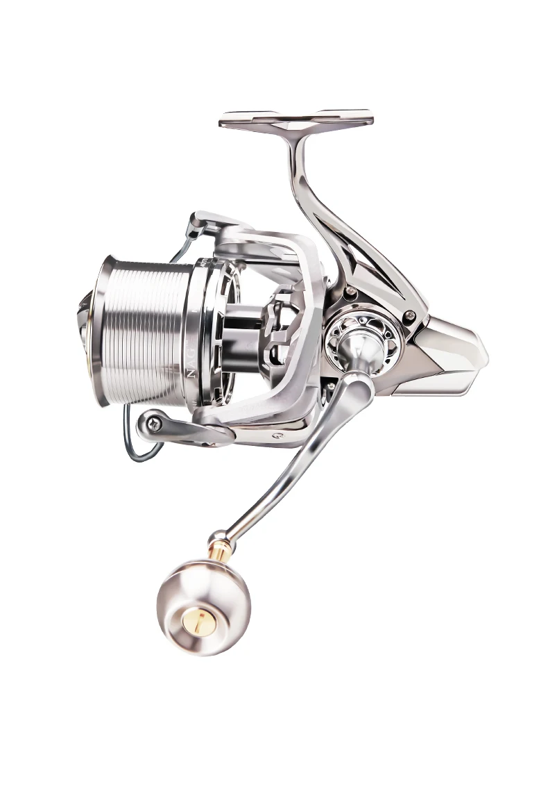 DEUKIO 8000-14000 Spinnrolle 20KG Max. Bremskraft Weitwurfrolle mit Metallkörper für Salzwasserfischen mit Edelstahl-Lagern – Detail 4
