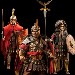 HHMODEL HH18066 HH18067 HH18068 HH18069 1/12 Imperial Legion Roman General Flagman Soldier Model 12'' Action Figure Full Set