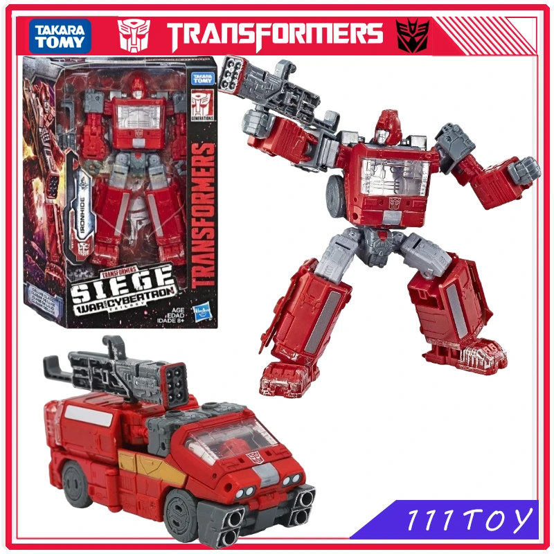 

In Stock Transformers Toy Generations War for Cybertron Siege WFC-S21 Ironhide Robot Toys Action Figures Collecting Hobbies