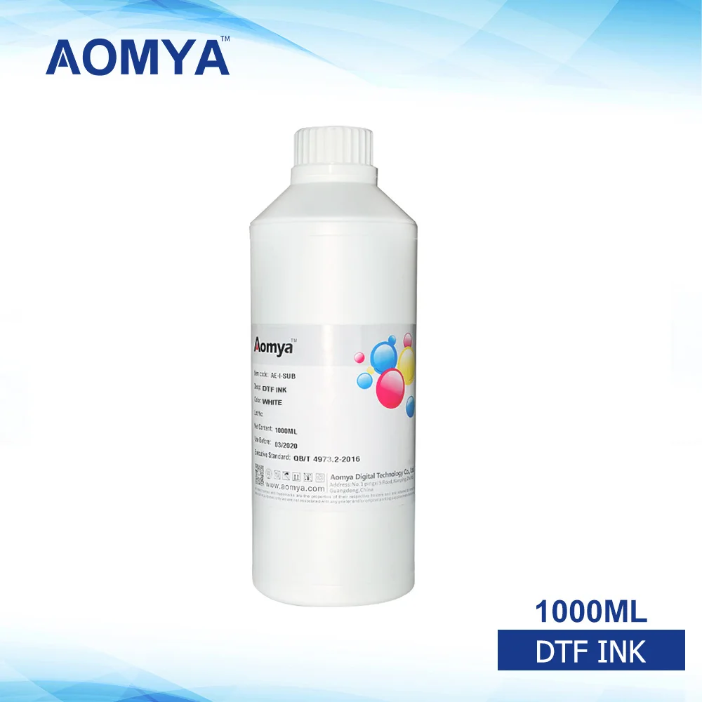 

1000ML White dtf ink Direct To Film Transfer Ink For Epson DX5 DX7 4720 5113 XP600 Printhead L1800 1390 L1800 L805 DTF Printer