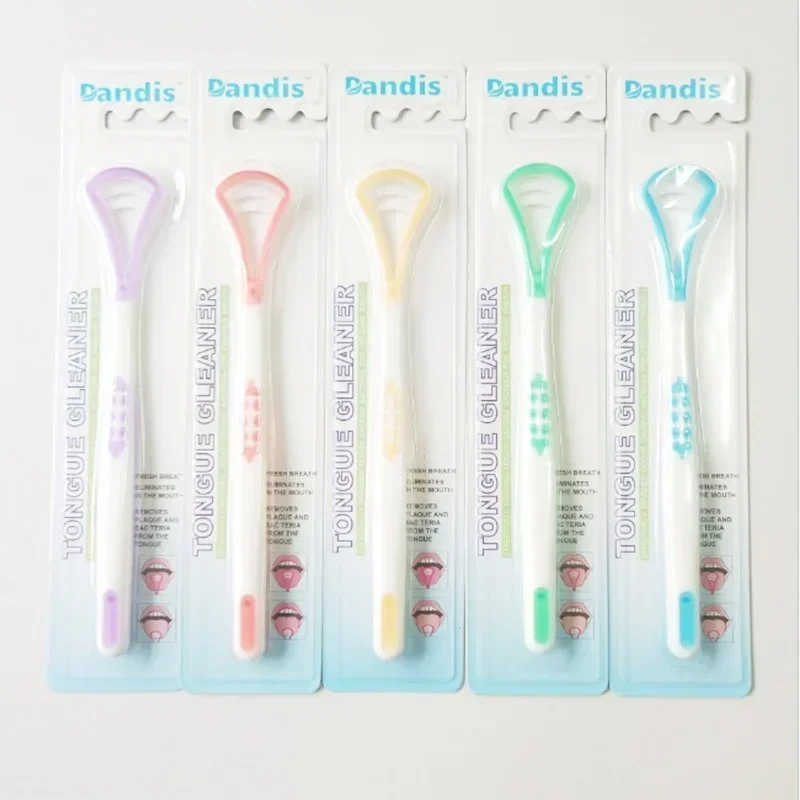 

Oral Cleaner Brush, Toothbrush, Tongue Scraper for Fresh Breath, Hygiene Care Tools, 1pc Coated