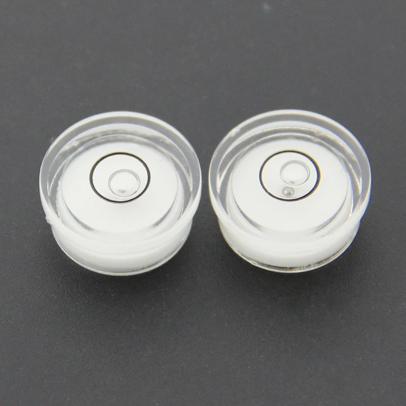 Acrylic bubble 18 * 8mm mini level bubble circular level plastic level high-precision horizontal bubble