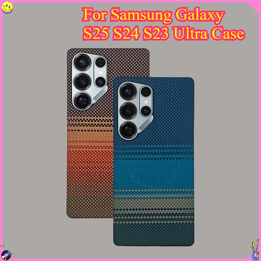 

Магнитный арамидный чехол для телефона из углеродного волокна для Samsung Galaxy S23 S24 S25 Ultra Plus 5G S 24 25 S25Ultra Magsafe Macsafe