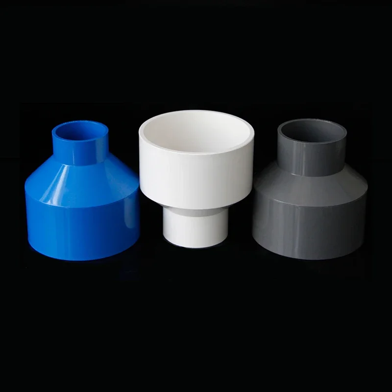 1Pcs PVC ลด Socket 20,25,32,40,50,63,75,90,110มม.Solvent Weld ความดันตัวเชื่อมต่อท่อ Aquarium ชลประทาน