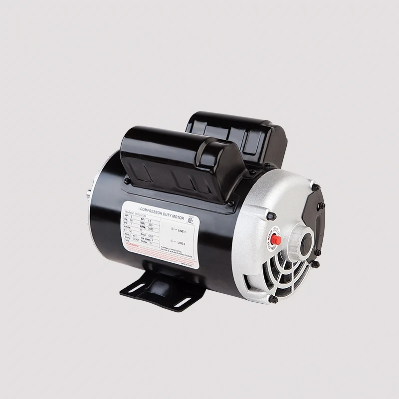 AC TEFC NEMA AC Motor 56 Frame 3450 RPM 120/240V SPL1.8 Rolled Steel Pump Motor