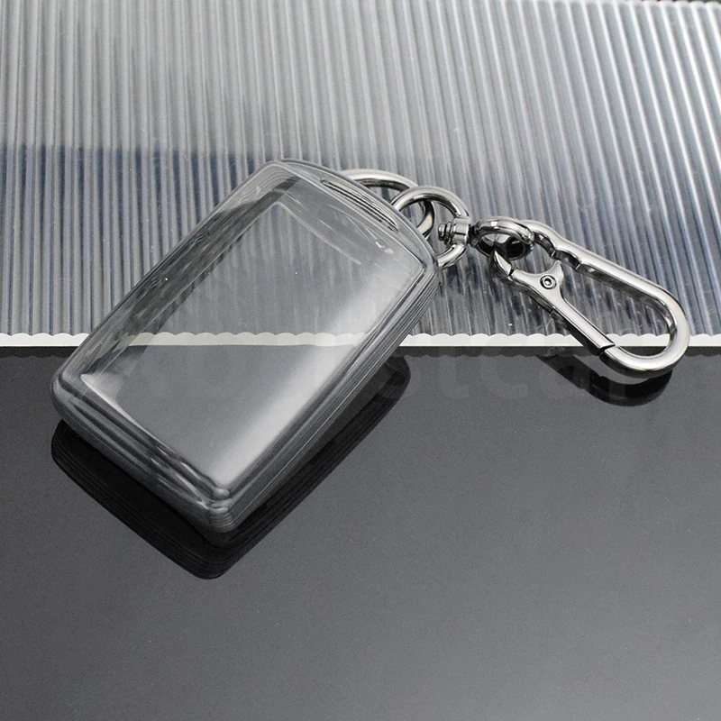 TPU Transparent Car Key Case Cover Shell Fob Bag For Mazda 3 Alexa CX-30 CX30 CX5 CX 5 CX-5 CX8 CX9 CX4 2019 2020 Accessories view 5