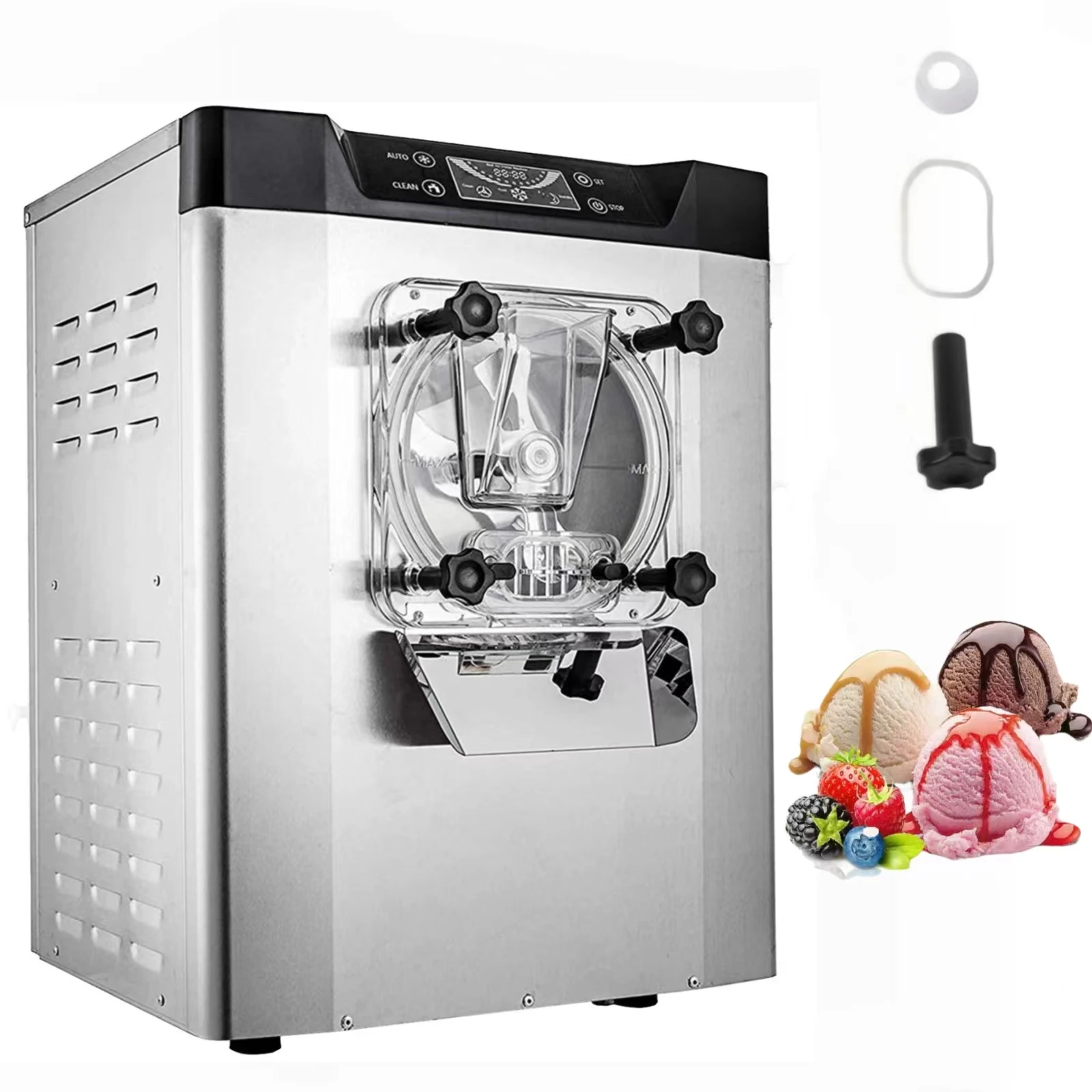

WeWork Commercial Ice Cream Machine for Sale 20L Per Hour Stainless Steel Hard Ice Cream Machine Gelato Ice Cream Machine