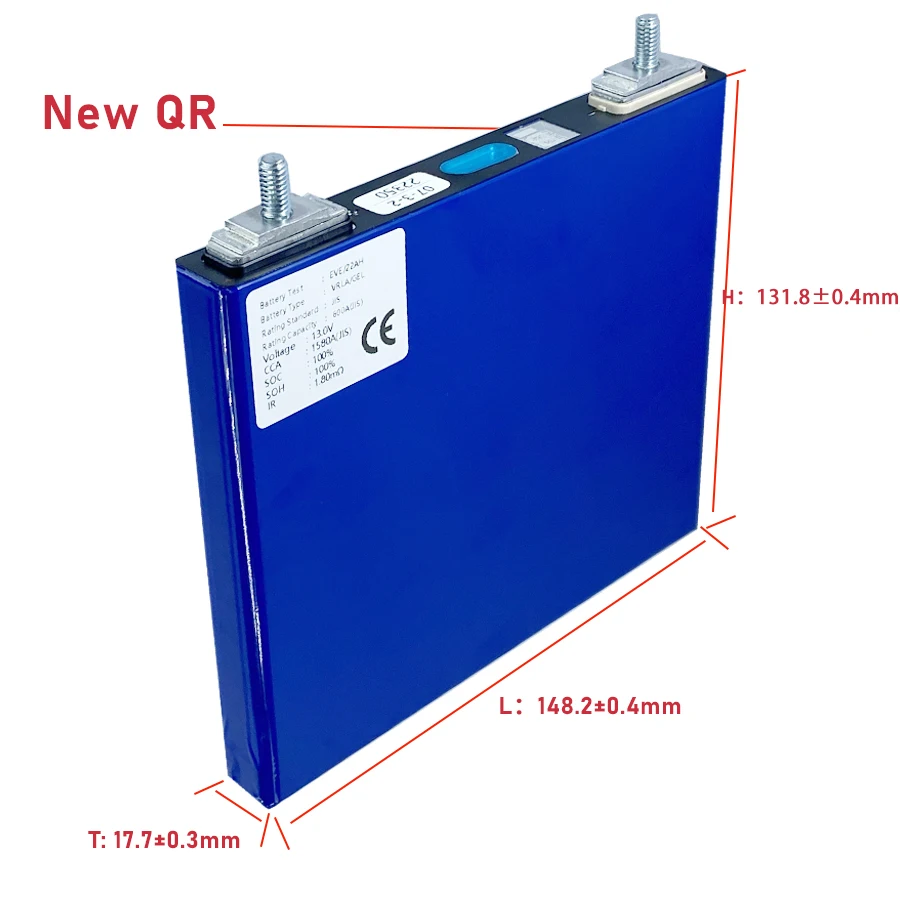3.2V LiFepo4 23Ah 25Ah Battery New Rechargeable Lithium Iron Phosphate Batteries DIY 12V 24V 48V For Golf Cart Electrical Tools