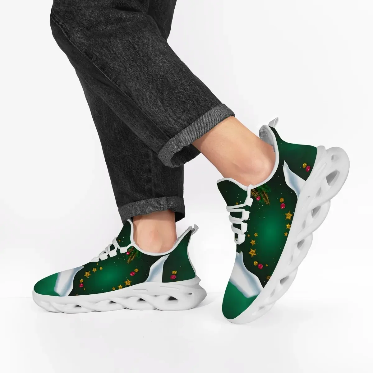 غسل الحبر أسود أبيض اللون مخطط غالاكسي التنين زيادة المألوف والفردية الدانتيل متابعة حذاء كاجوال أحذية رياضية للزوجين #1