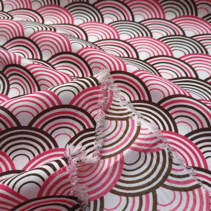 0,5/1/2 Yards Muschel-Pfirsichhaut-Samtstoff, japanische bedruckte Stoffe, gewebt für DIY-Hüte, Spielzeug, Innenausstattung, Tischdecken-Nähmaterial – Detail 4